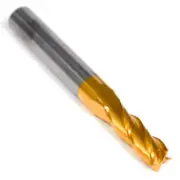 NIAGARA Carbide Square End Mill 0.256" 4FL TiN JF23AE