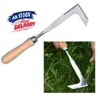 Garden Hand Weeder Stainless Steel Crevice Weeding Weed Remover Puller Manual