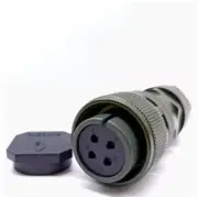 1pc for MS3106 18-10S Mitsubishi Servo Plug Yaskawa Delta 4-pin Straight Head
