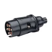 Narva 7 Pin Large Round Plastic Plug