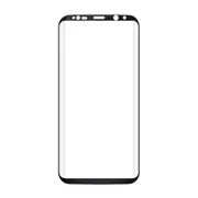 5PCS Full Screen Edge Glue Tempered Glass Screen Protector For Galaxy S8+ / G955(Black)