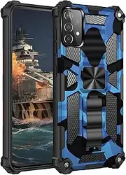 [xinyunew] for Samsung Galaxy A23 Case Military Full Protection Mobile Phone Case Cover (for Samsung Galaxy A23) - (Product) Blue