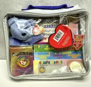 Vintage 1999 TY Beanie Babies Platinum Edition Club Kit Sealed Tagged *WOW*!