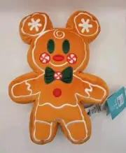 DISNEY MICKEY MOUSE GINGERBREAD 30cm PLUSH Shanghai Disney Christmas