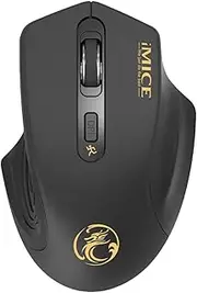 Wireless Mouse, Silent Click, 2.4GHz, 1600 DPI, Black with USB Receiver, Easy-Switch for Windows, MacOS, iPadOS, Android, Chrome OS - Tonal Graphite