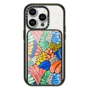 PowerThru Power Bank Slim Power Bank MagSafe Compatible Colorful Abstract Shapes Pattern Modern Maximalist Art