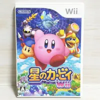 在飛比找蝦皮購物優惠-{哈帝電玩}~Wii 原版遊戲 Kirby’s 星之卡比 W