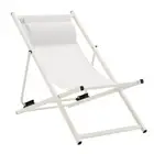 Design Square Duka Outdoor Relaxing Lounge Accent Folding Steel Patio Beach Chai