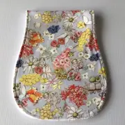 Handmade Baby Burp Cloth ~ May Gibbs Gumnut Babies Print #2