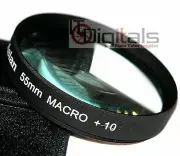 55mm Macro +10 Close-Up Lens Filter No.10 Film Digital Movie Camera 55 mm