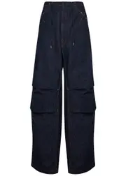 Darkpark Daisy Wide-leg Jeans - Blue - 42 (UK10 / S) 42 (UK10 / S)
