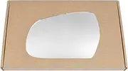 Less4spares Wing Mirror Glass Left Compatible with Audi A4 2010-2015 STICK-ON Passenger Near Side Convex