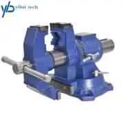4“ Multipurpose Vise Bench Vise Heavy Duty Multi-Jaw Vise 360-Degree