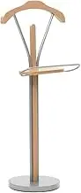 Men´s Valet, Suit Valet Stand Clothe Rack Suit Stand 45x35x107 cm Natural