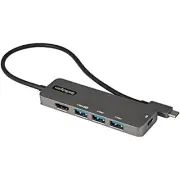 StarTech.com USB C Multiport Adapter - USB-C to HDMI 2.0b 4K 60Hz (HDR10), 100W
