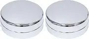 MOTOKU Rear Wheel Center Hub Cap Alloy Chrome for Ram 3500 2003-2018 8-Lug 5 Slot 17"