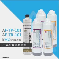 在飛比找momo購物網優惠-【ATEC】第一道初過濾濾芯AF-TP-101二入+第二道樹