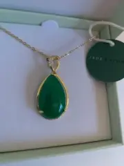 16" Teardrop Pendant - by Jade & Stone - Never Been Worn - in Original Box