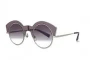 ALAIN MIKLI Sunglasses PURPLE SILVER New Authentic 48-26-140 ZQ-1034