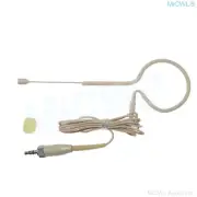 Full Beige ear Hook Headset Microphone for Sennheiser ew100 sk100 G1 G2 G3 G4