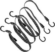 CHILDWEET 3pcs Elastic Ropes for Motorcycle and Electric Bikes Reflective Binding Strap for Secure Cargo and Luggage Bungee Cord for Nighttime Visibility and Versatile Use