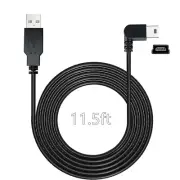 3.5m / 11.5ft long USB 2.0 to Mini USB Charging Power Cable for Dash Cam