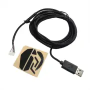 Mouse Cable Harnes With Foot Pad Rubber Feet Gaming Cord Usb For Logitech G502