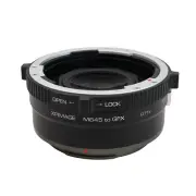 XPImage M645-GFX 0.71x Locking Adapter for Mamiya 645 Lens to Fuji GFX 100S 50R