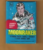 1979 Topps Moonraker James Bond 007 Trading Cards Unopened Wax Pack