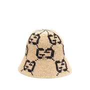 [Gucci] Gucci GG Bucket Hat S NEUTRALS/BLACK