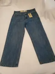 Boys Levi's 550 Relaxed Fit. Hunky 8H 28x23 Denim Jeans Adjustable Waistband.