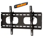 27-37" inch Slimline Tilt LCD LED TV Monitor Wall Mount Bracket Black 45kg Selby