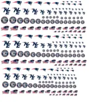 1/64 New England Patriots nfl Waterslide Decals MADE IS THE USA