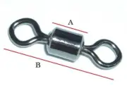 1/0 Barrel swivels by Dblue 50pcs/pack