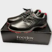 NIB FOOTJOY HydroLite Spiked Men's Golf Shoes Size 8.5 M Black 50048 Flex Zone