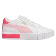 Puma Cali Star Lace Up Youth Girls White Sneakers Casual Shoes 38204107