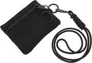 Uonlytech Small Hanging Bag Wear Resistant Outdoor Waist Pouch for Cards and Coins Lightweight with Hanging Rope for Camping and Hiking