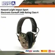 Howard Leight Impact Sport Electronic Earmuff 24db Rating Class 4 Camo #r-10530