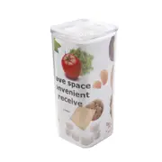 Multipurpose Plastic Airtight Food Container Fruits and Nuts Storage Box 13*13*28.5 cm 3.1 Litre