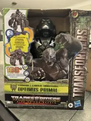 Command and Conuert Animatronic Optimus Primal (Box Ripper In Front)