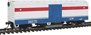 Walthers Trainline HO Scale Model Track Chrome Cleaning Car, 931-1484