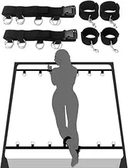 BDSM Sex Bed Bondage Restraints Kit Toys Sex Things Accessories for Adults Couples Kinky Sex Tie Downs for Women Bed Straps Restraints Adult Play Sweater