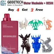 【Buy 4 Get 2 Free,Add 6】Geeetech 3D Printer Water Washable Resin 1KG 405nm UV US