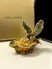 Estee Lauder 'Bejeweled Butterfly' Solid Perfume Compact Jay Strongwater Signed