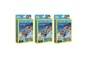 3PK National Geographic Airplane Launcher Kids Childrens 3D Puzzle Game 8y+