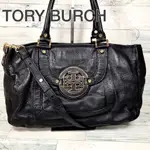 TORY BURCH 肩背包 手提包 兩用 AMANDA 皮革 日本直送 二手