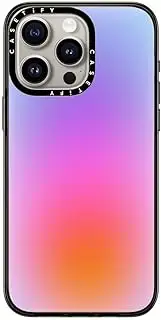 CASETiFY Compact iPhone 15 Pro Max Case [4 ft. 2X Military Grade Drop Protection/Slim/Lightweight] - Color Cloud - Clear Black