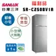 【SANLUX 台灣三洋】((福利品)) 250L 1級變頻雙門電冰箱 SR-C250BV1A 炫光灰