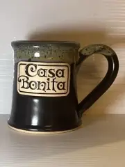 Grey Fox Pottery Handmade Mug - New Handmade "Casa Bonita" means Pretty House