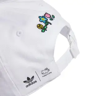 【adidas 愛迪達】運動帽 鴨舌帽 HELLO KITTY CAP 女 - II3356